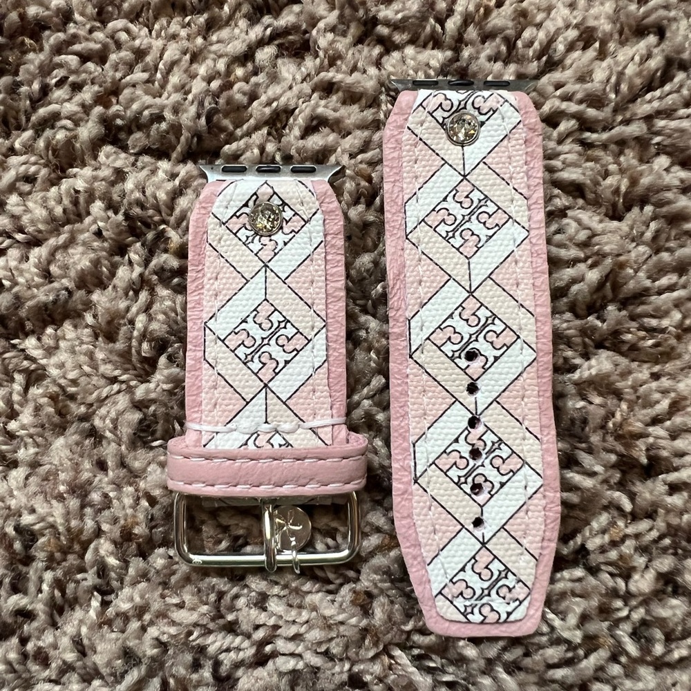 SparklBands authentic Pink Tori Burch band.